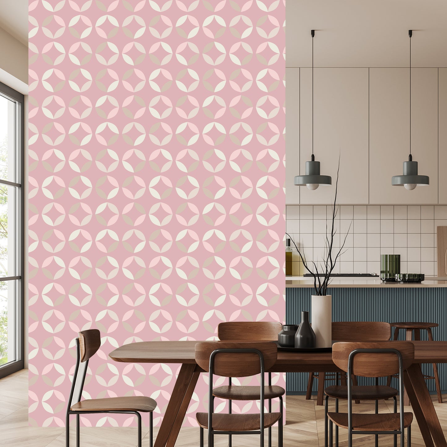 Wallpaper Pastel Geometric Patterns