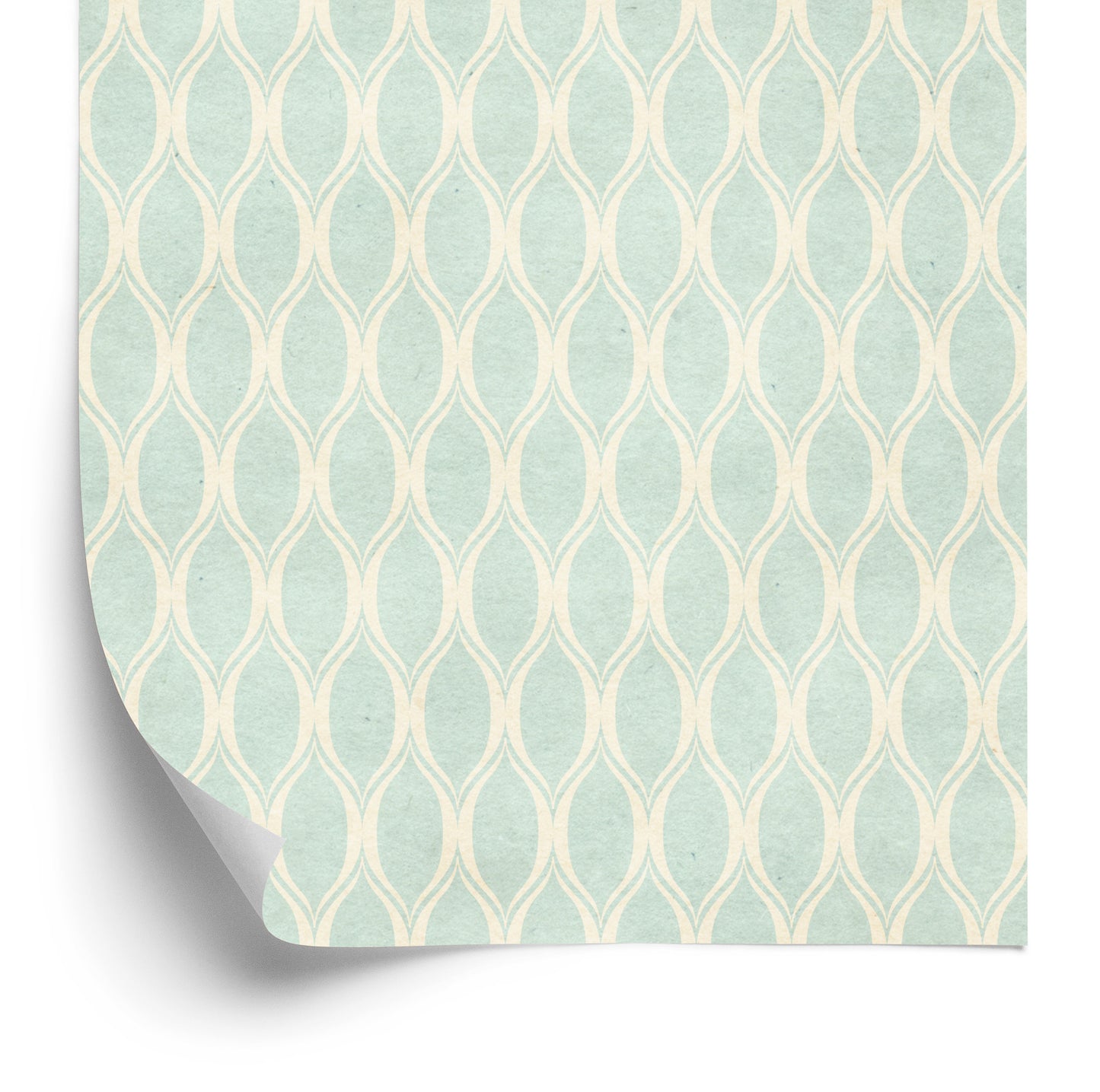 Wallpaper Delicate Pattern In Retro Style