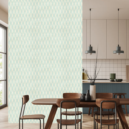 Wallpaper Delicate Pattern In Retro Style