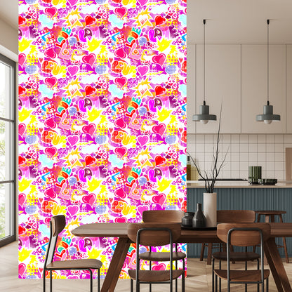 Wallpaper Pink Graffiti