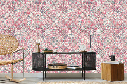 Wallpaper Colorful Mosaic In Oriental Style