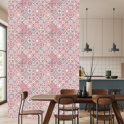 Wallpaper Colorful Mosaic In Oriental Style