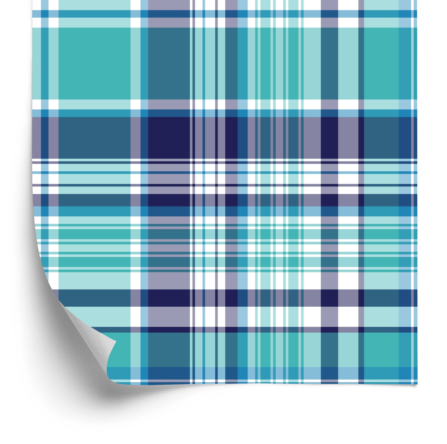 Wallpaper Geometric Modern Plaid For Living Room