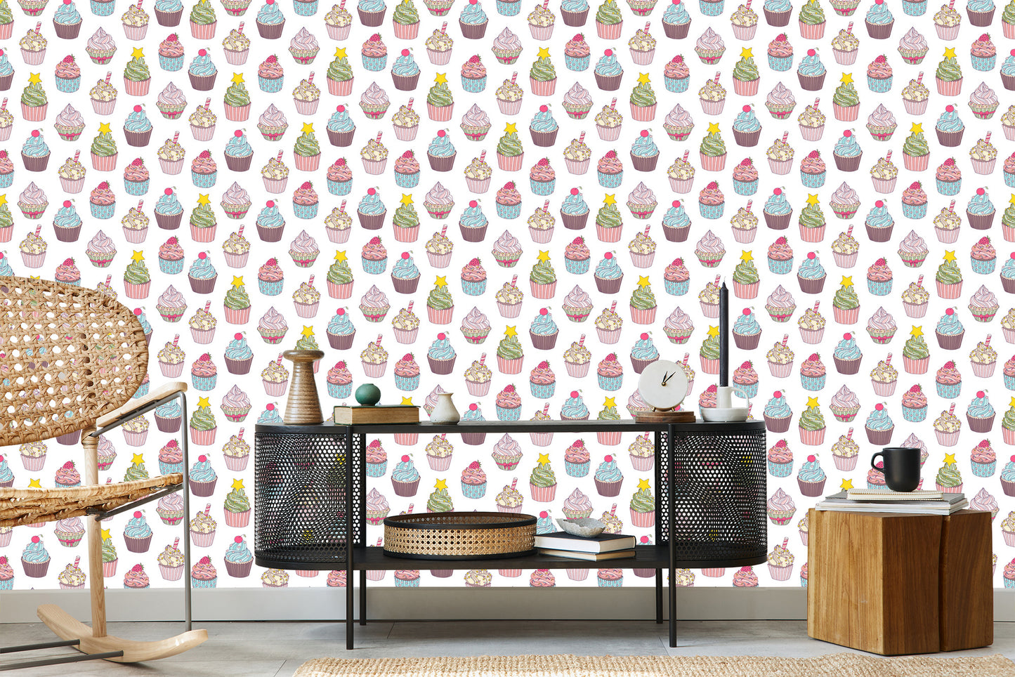 Wallpaper Colorful Muffins