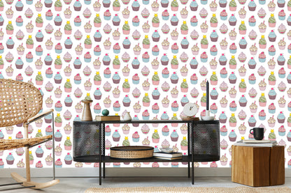 Wallpaper Colorful Muffins
