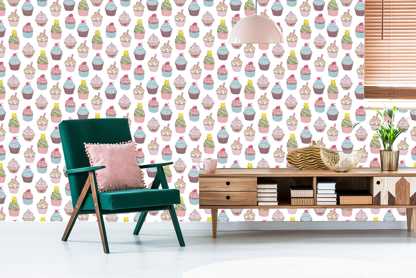 Wallpaper Colorful Muffins