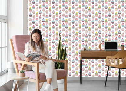 Wallpaper Colorful Muffins