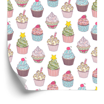 Wallpaper Colorful Muffins