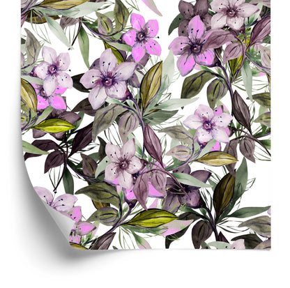 Wallpaper Watercolor Flowers