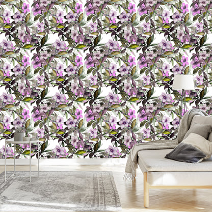 Wallpaper Watercolor Flowers