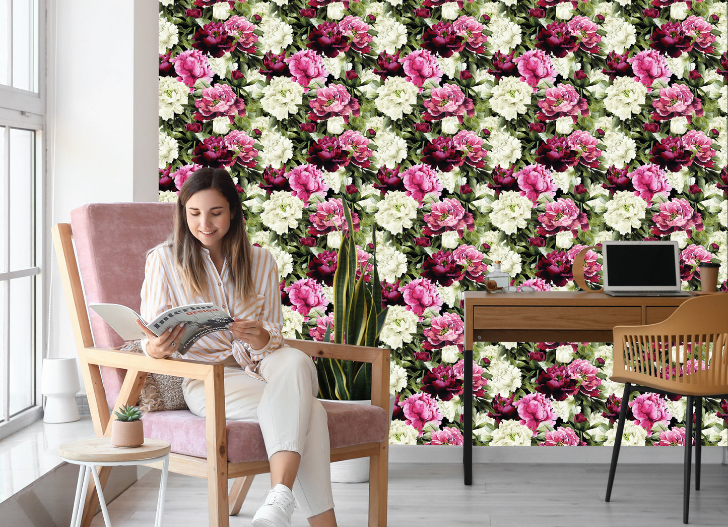 Wallpaper Rose Flowers