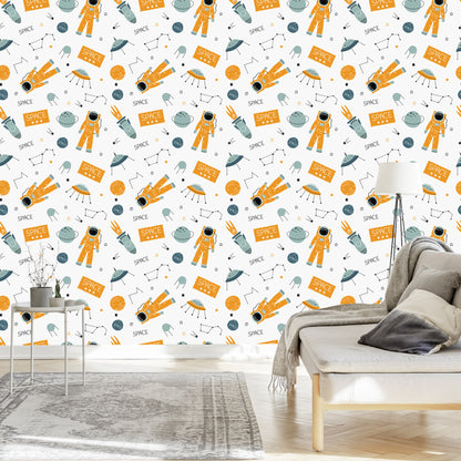 Wallpaper Astronaut In Space