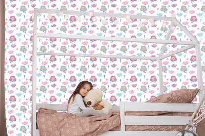 Wallpaper Fairy-Tale Mermaids For A Child's Room