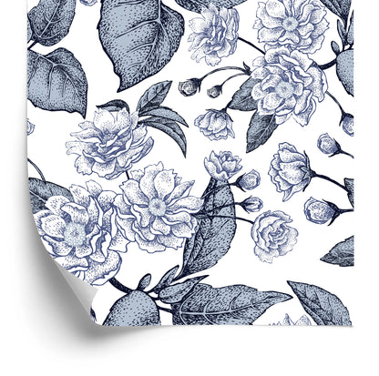 Wallpaper Plum Flowers