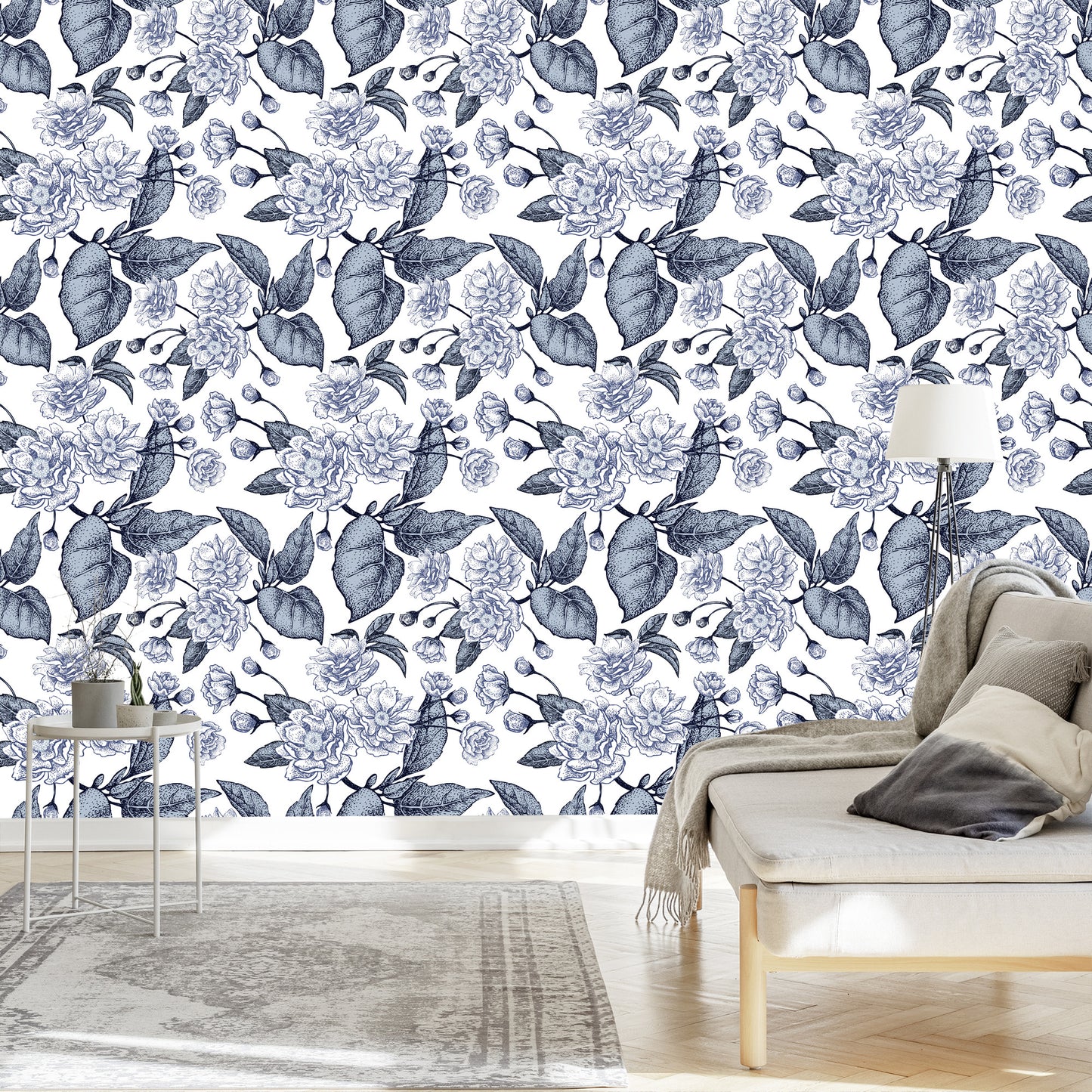 Wallpaper Plum Flowers