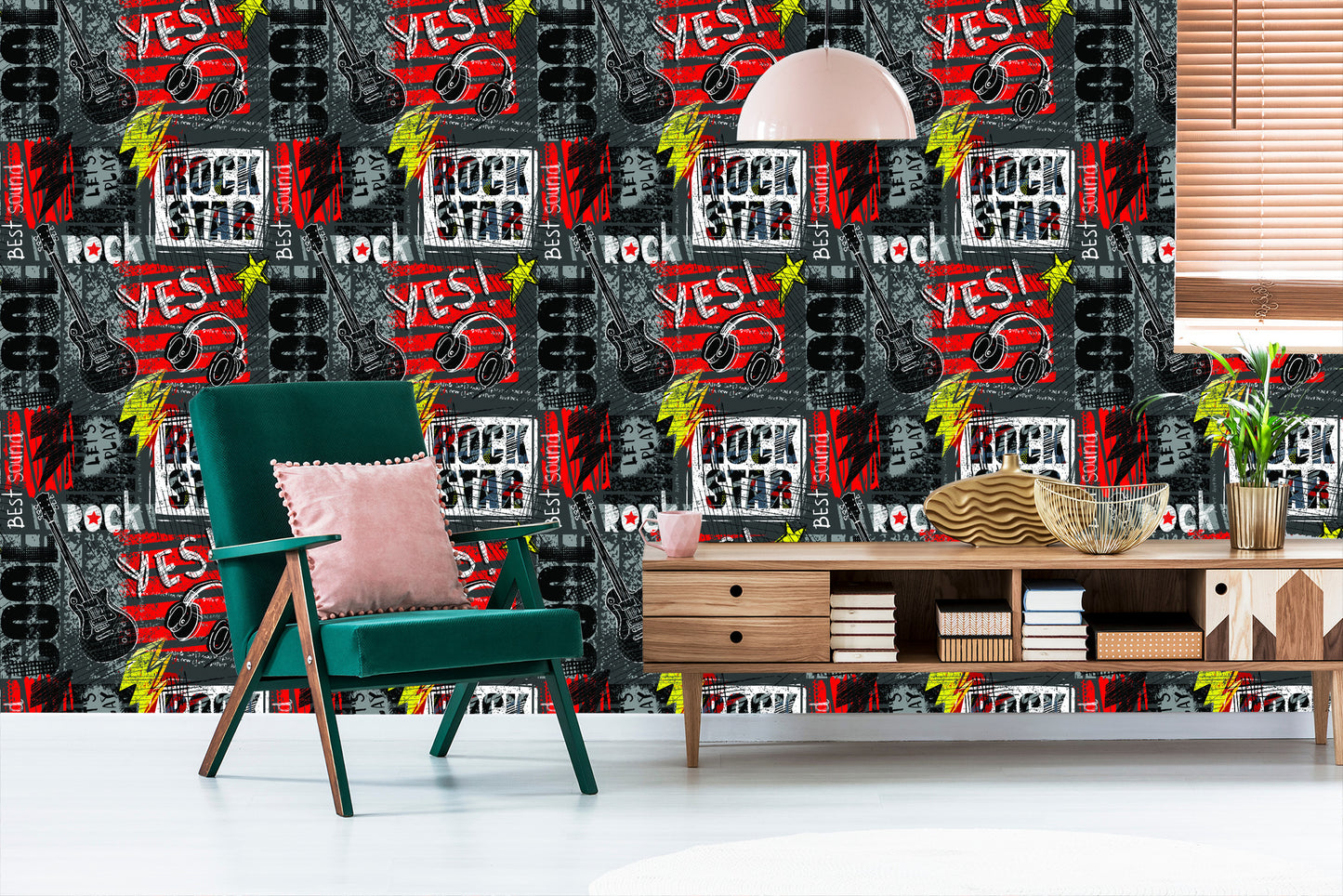 Wallpaper Graffiti Style Rock