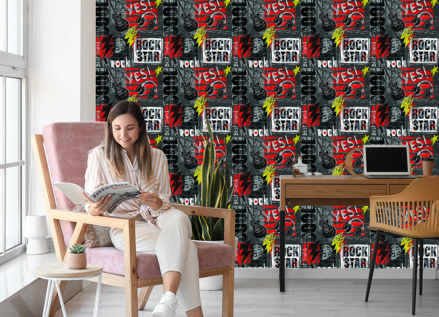 Wallpaper Graffiti Style Rock