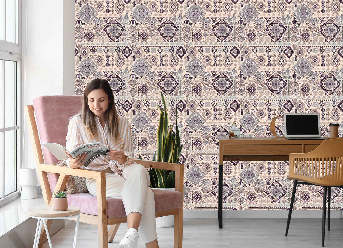 Wallpaper Traditional Indian Patterns