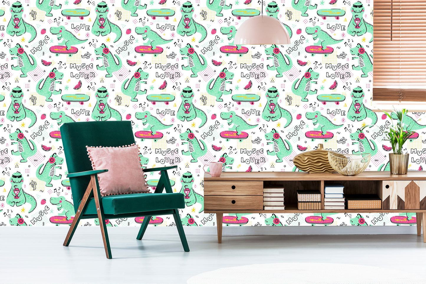 Wallpaper For Kids Crocodiles Skateboards