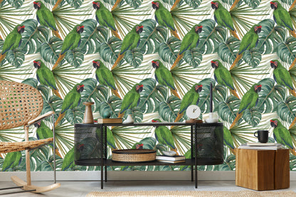 Wallpaper Beautiful Parrots