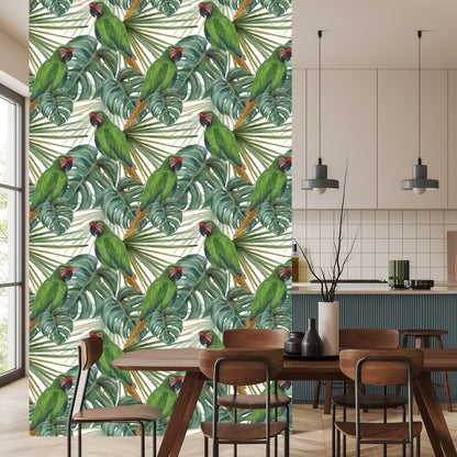 Wallpaper Beautiful Parrots