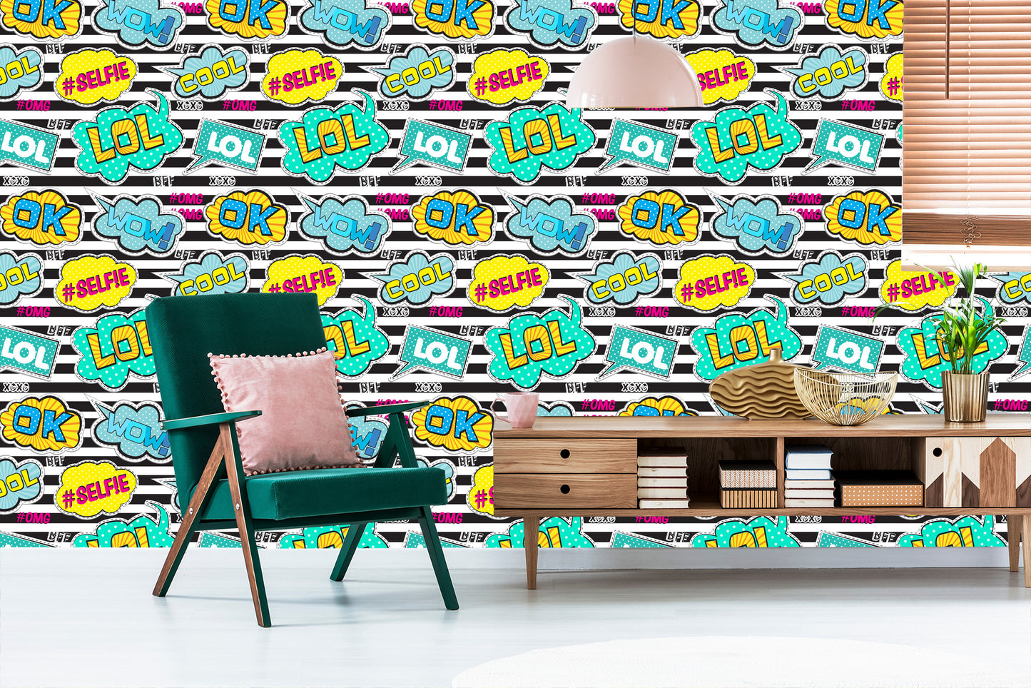 Wallpaper Comic Speech Bubbles