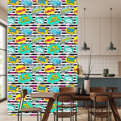 Wallpaper Comic Speech Bubbles