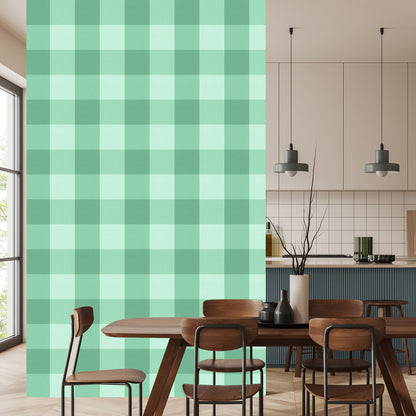 Wallpaper Beautiful Lattice In Shades Of Green