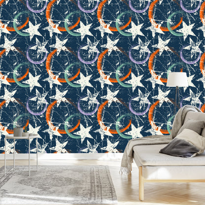 Wallpaper Peeld Off Stars