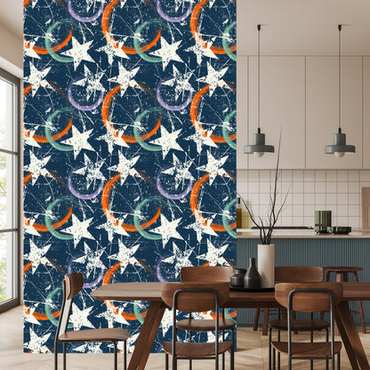 Wallpaper Peeld Off Stars