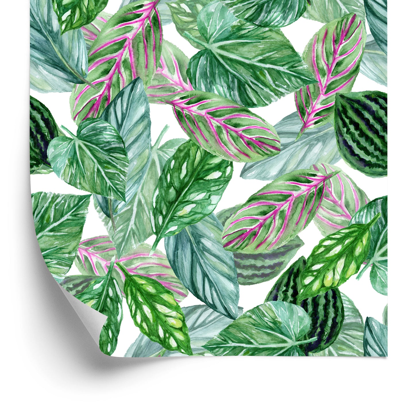 Wallpaper Green Leaves