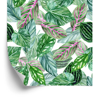 Wallpaper Green Leaves