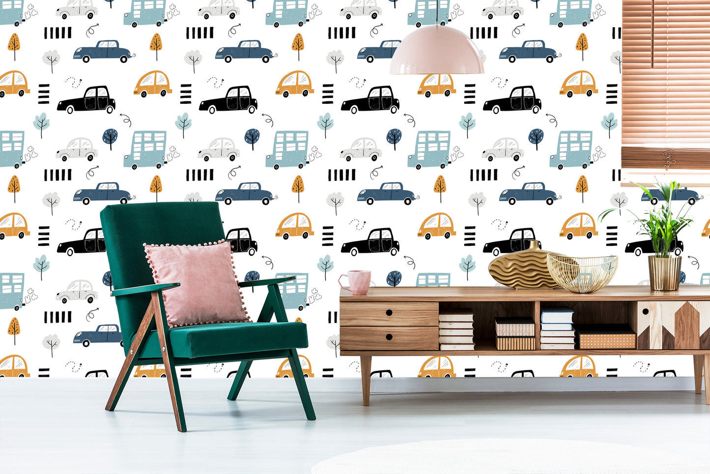 Wallpaper Cartoon Vehicles
