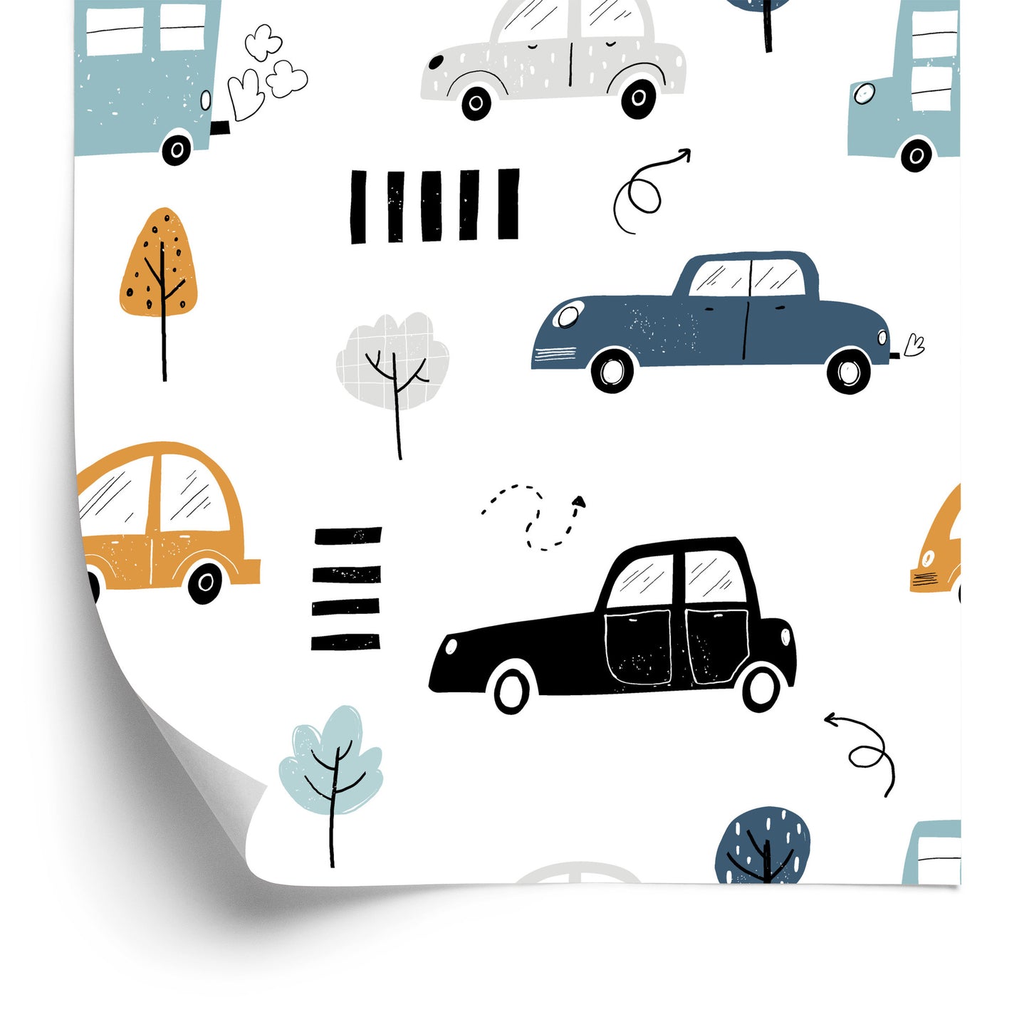 Wallpaper Cartoon Vehicles
