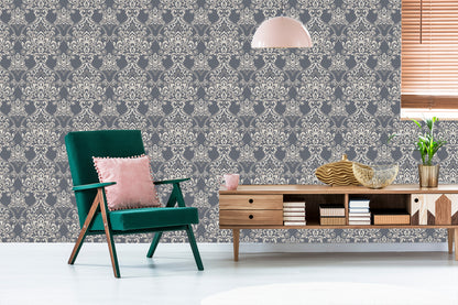 Wallpaper Classic Floral Ornament