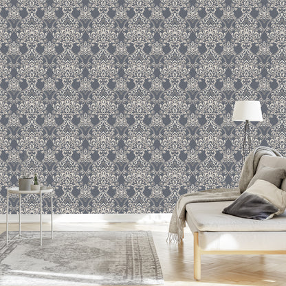 Wallpaper Classic Floral Ornament