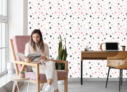 Wallpaper For Children - Colorful Stars