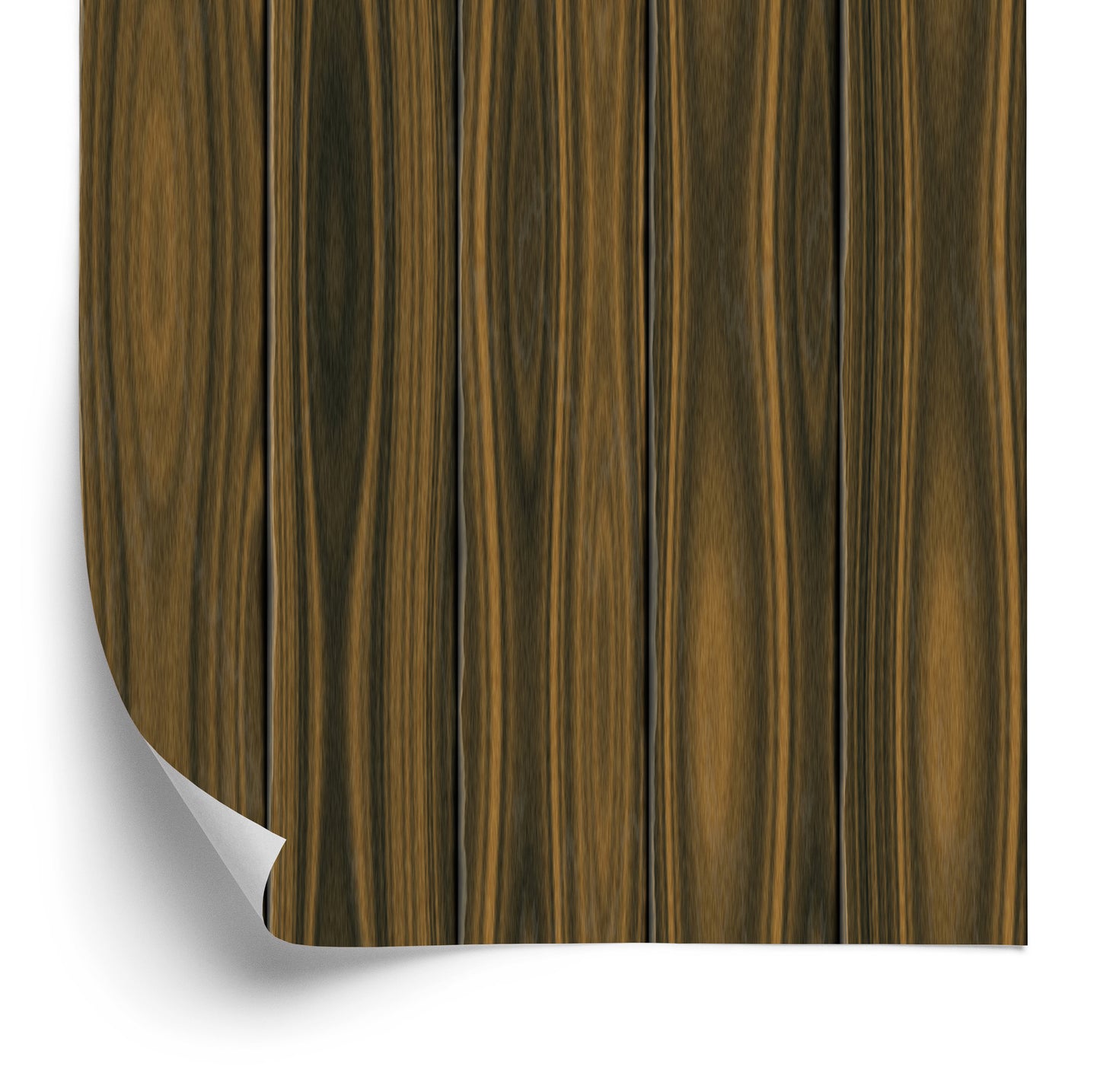 Wallpaper Vertical Wooden Planks