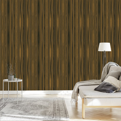 Wallpaper Vertical Wooden Planks