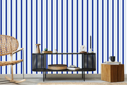 Wallpaper Colorful Vertical Stripes