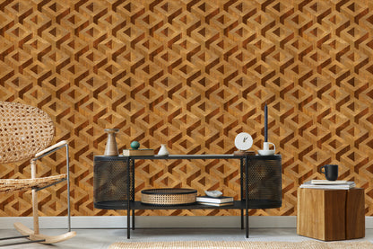 Wallpaper Modern Geometric Pattern