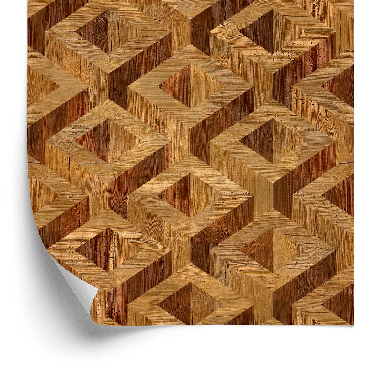 Wallpaper Modern Geometric Pattern