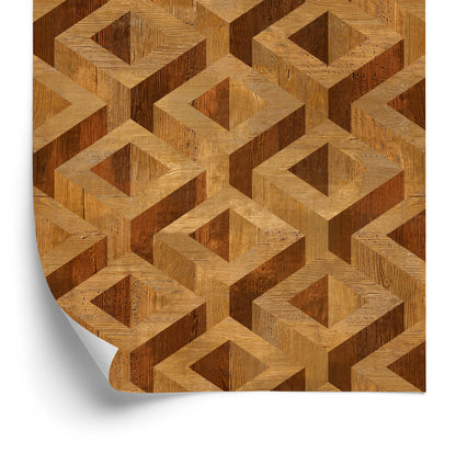 Wallpaper Modern Geometric Pattern