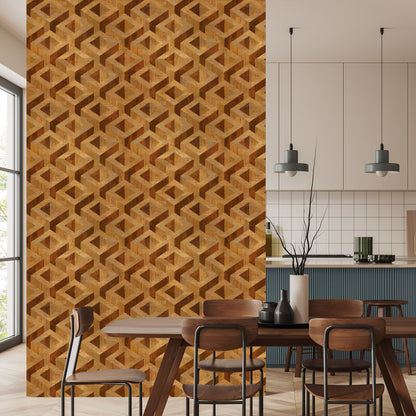 Wallpaper Modern Geometric Pattern