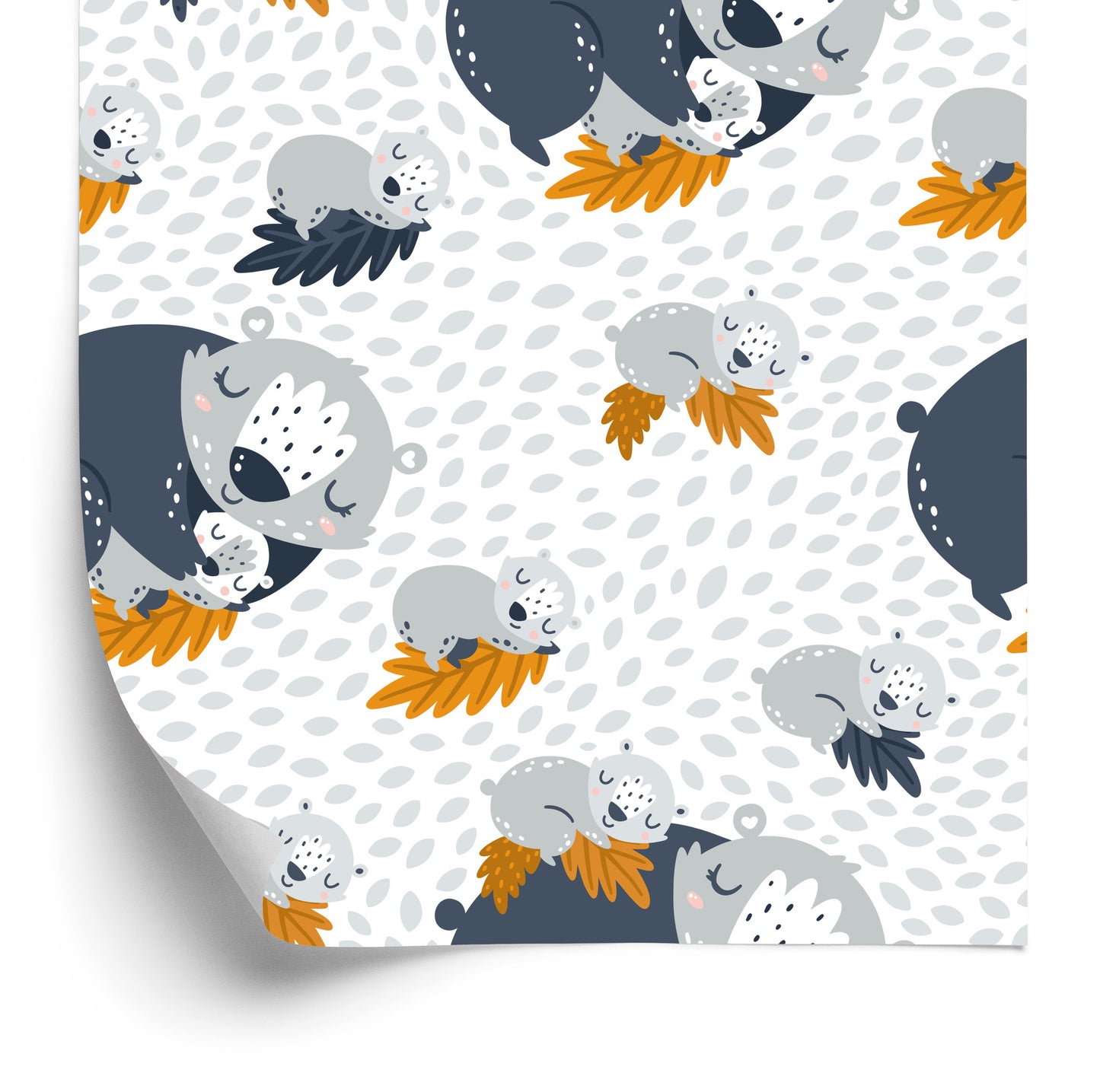 Wallpaper Sleeping Bears