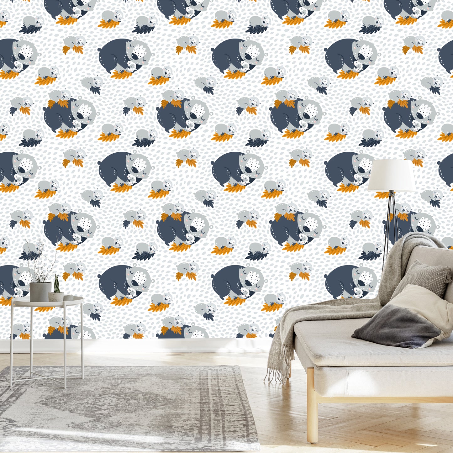 Wallpaper Sleeping Bears