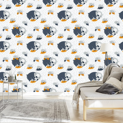 Wallpaper Sleeping Bears