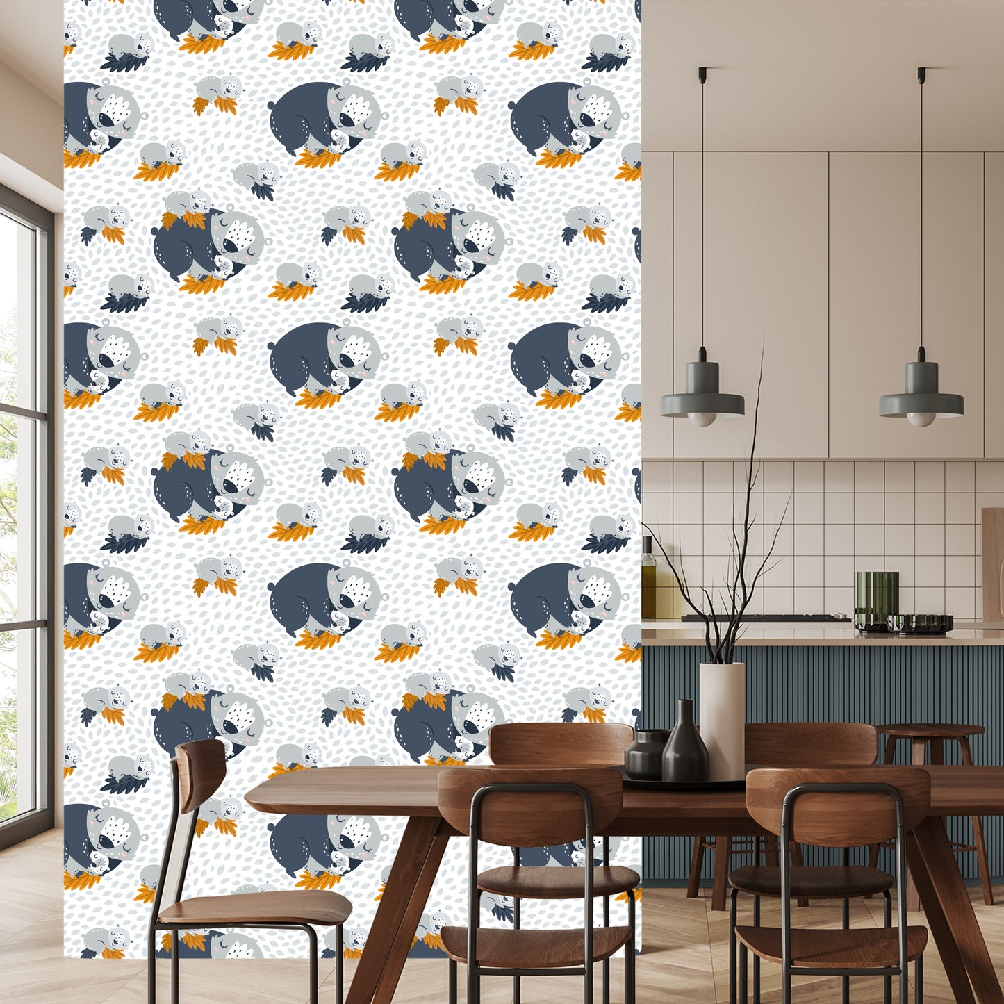 Wallpaper Sleeping Bears