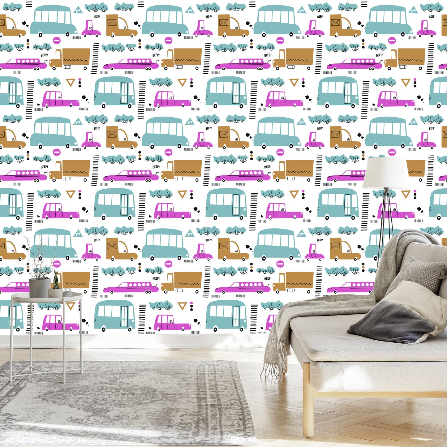 Wallpaper Trucks On The Road