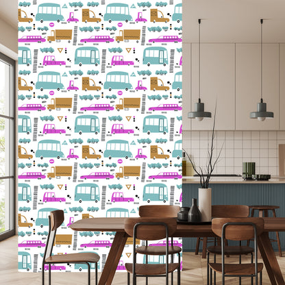 Wallpaper Trucks On The Road